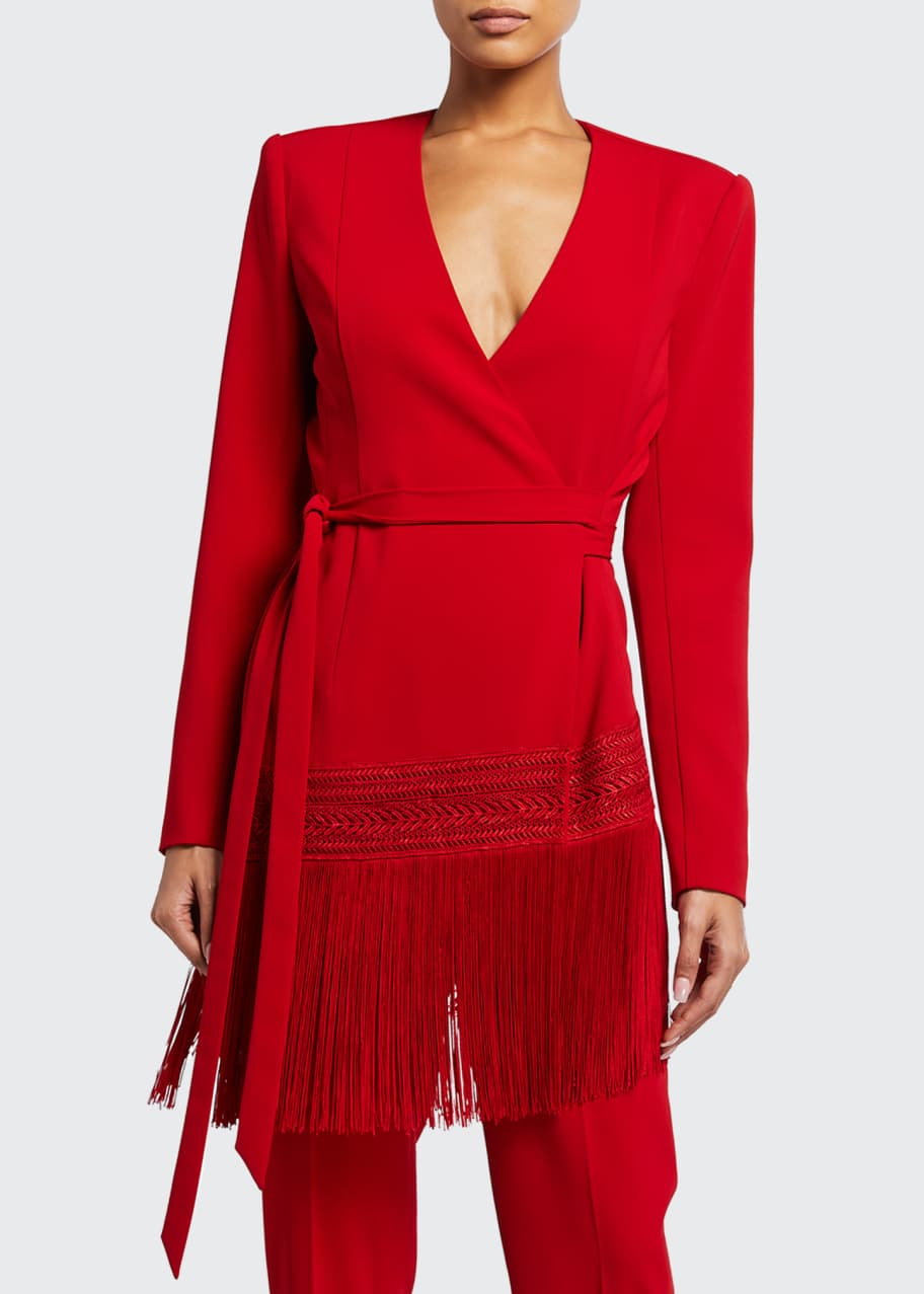 Badgley mischka jacket dress online
