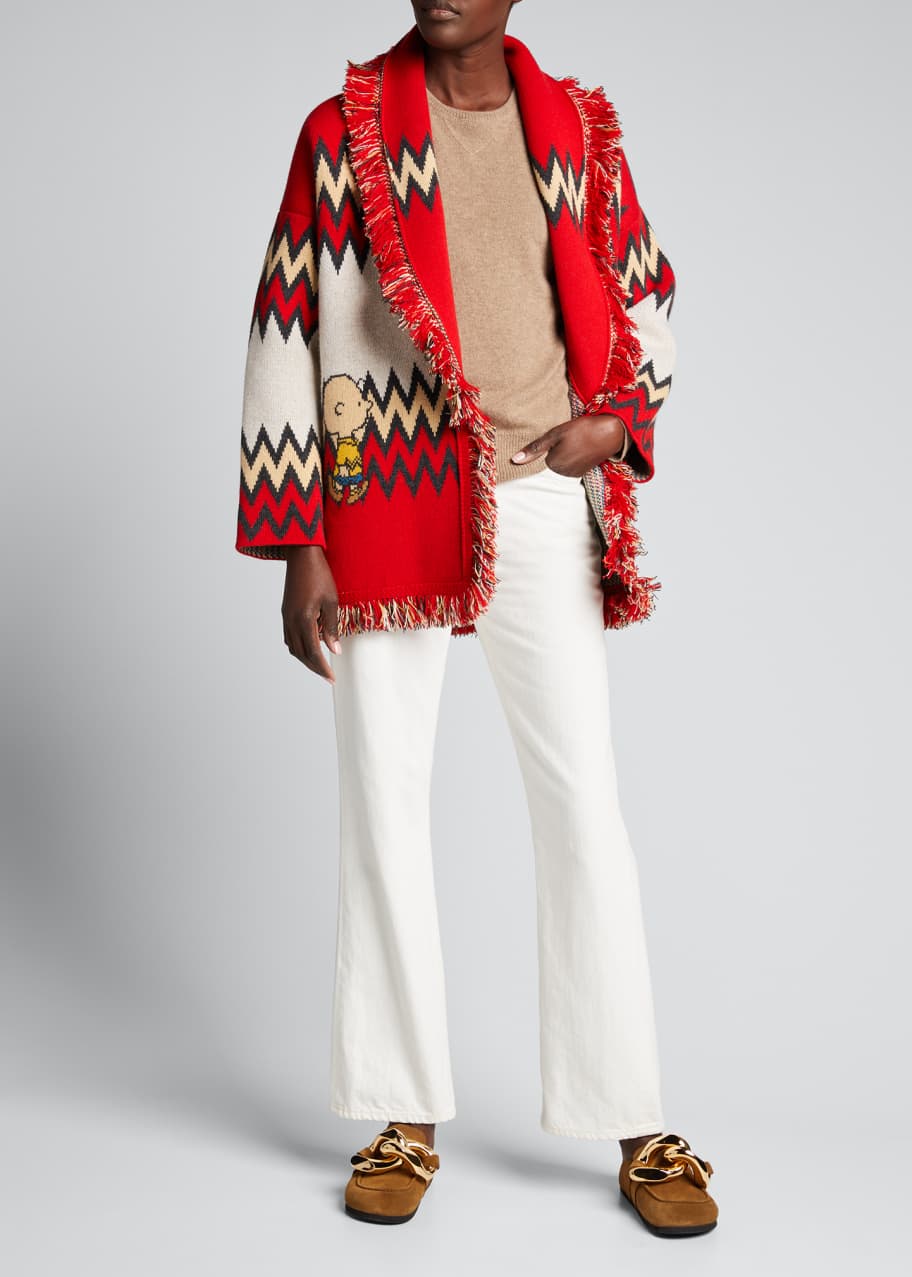 Alanui snoopy cardigan clearance