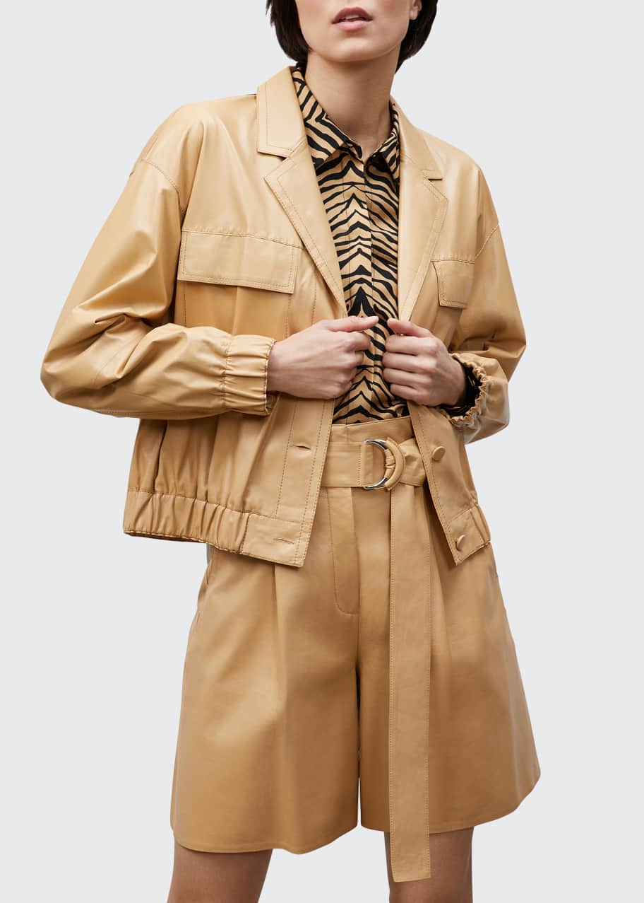 Lafayette leather cheap jacket