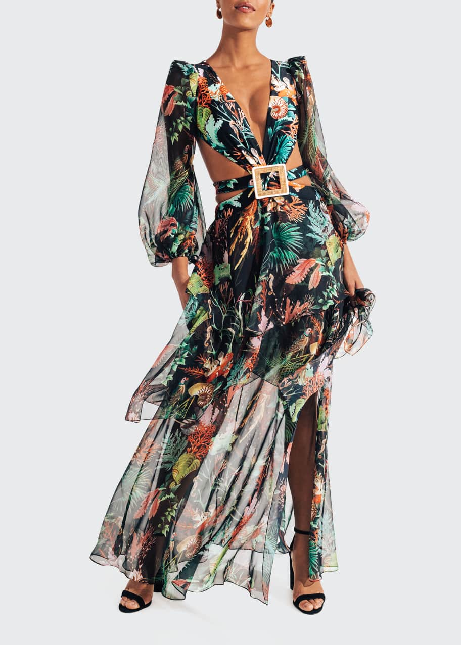 Oasis long sleeve dress top