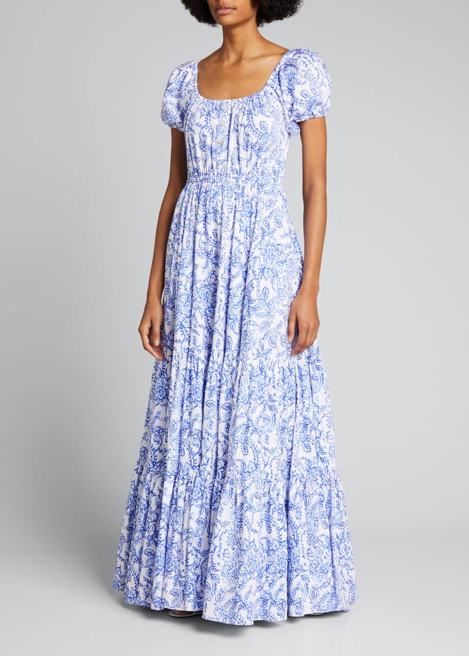 Caroline constas sale bardot maxi