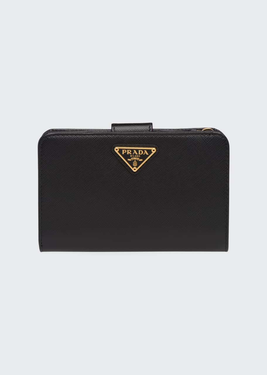 Prada Medium Saffiano Bifold Wallet Bergdorf Goodman