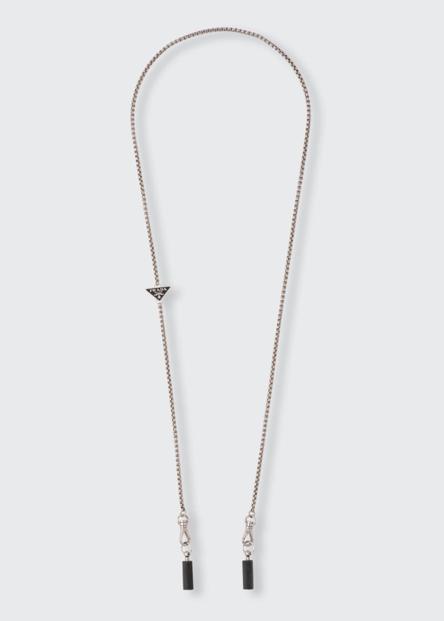 Box Chain Airpod Carrying Necklace