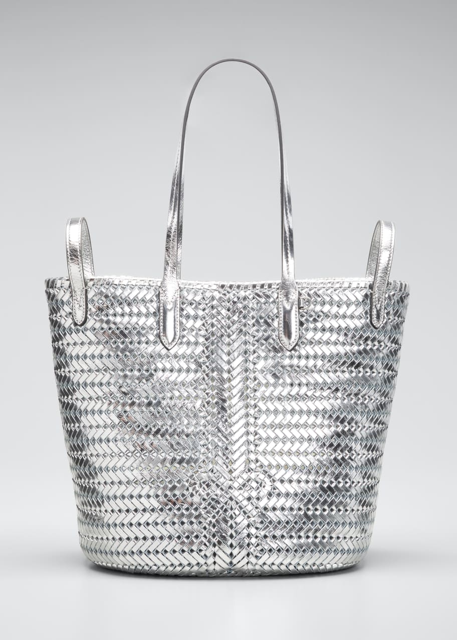 The Neeson Metallic Two-Way Small Tote Bag