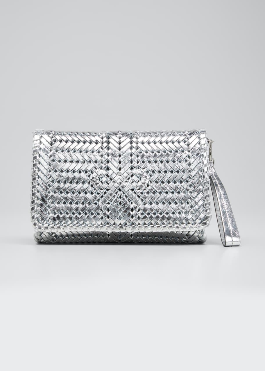 Anya hindmarch silver on sale bag