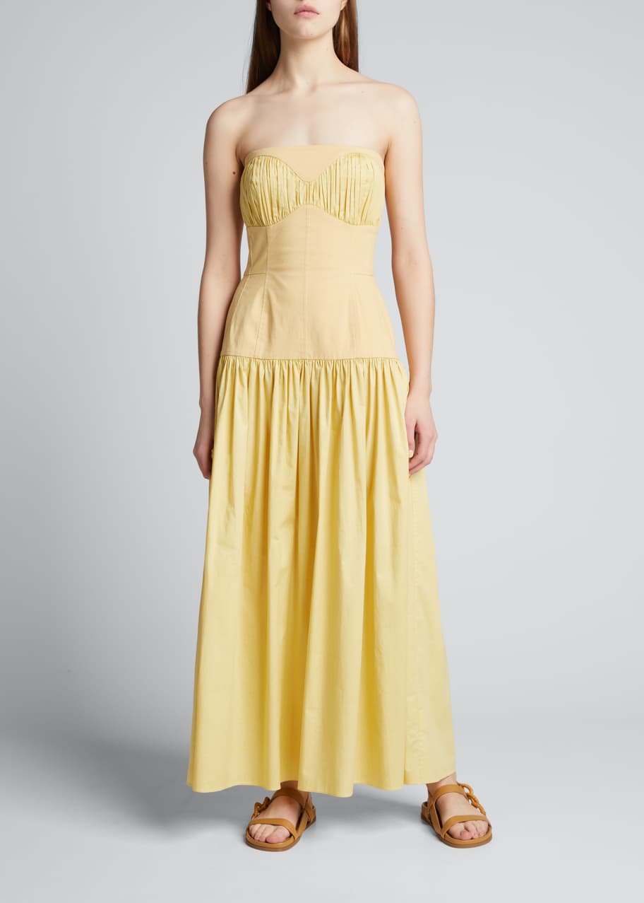 tove gold dress TOVE main image 1