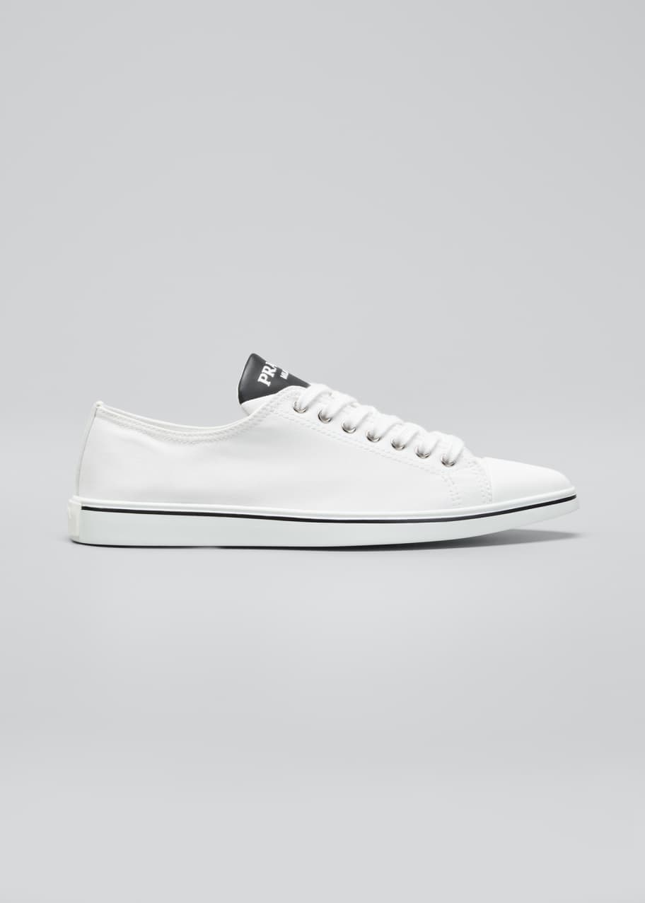 Pointed toe canvas sneakers on sale
