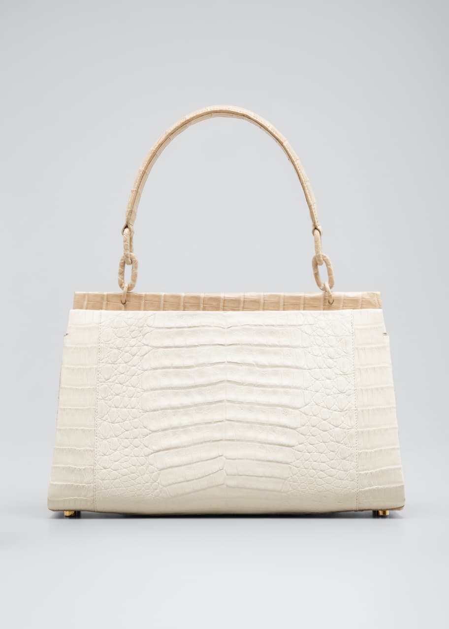 Jackie crocodile shoulder bag best sale