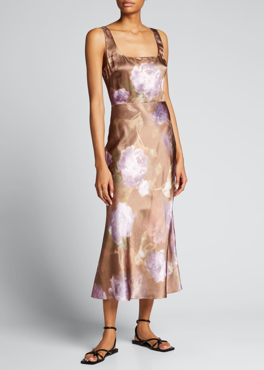 Vince midi slip dress shop
