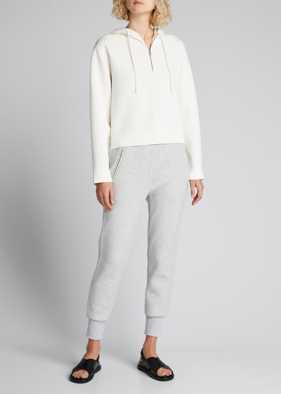 Vince half shop zip hoodie