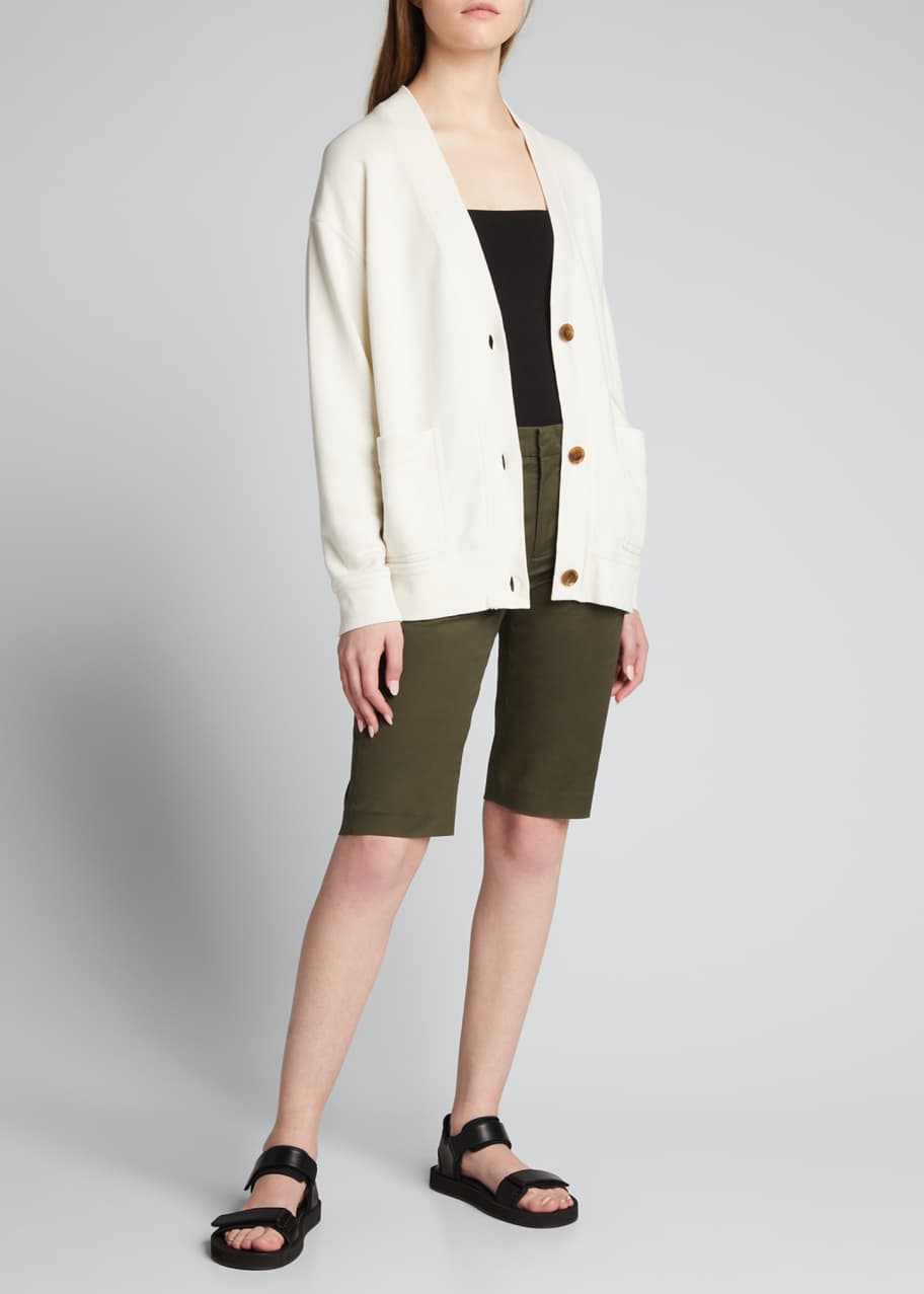 Vince Oversized Button Front Cardigan Bergdorf Goodman