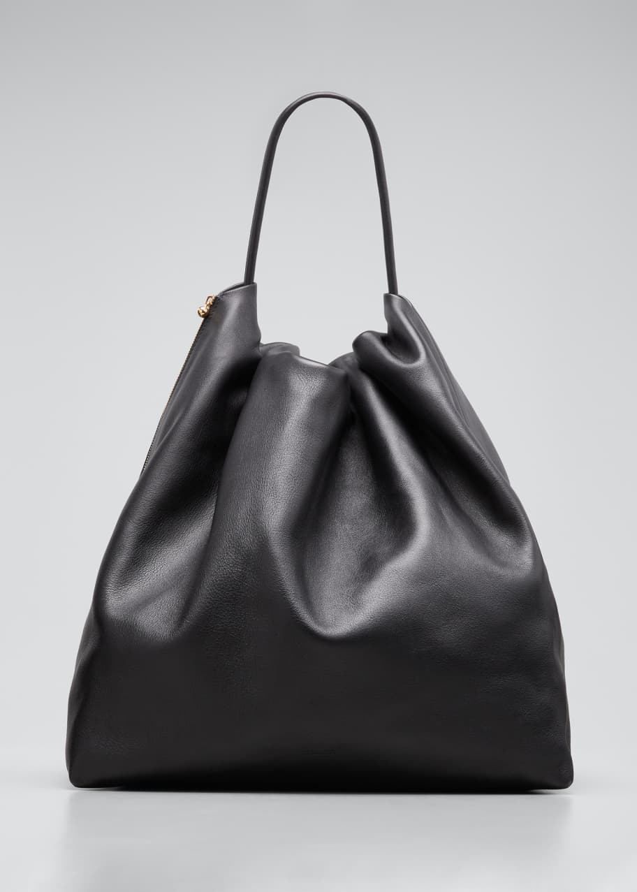 Jil Sander: Black Zip Tote