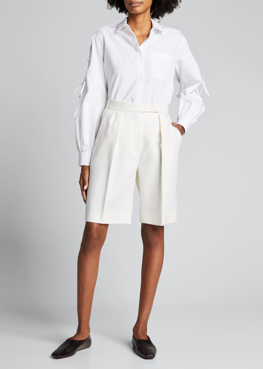 Linen cheap walking shorts