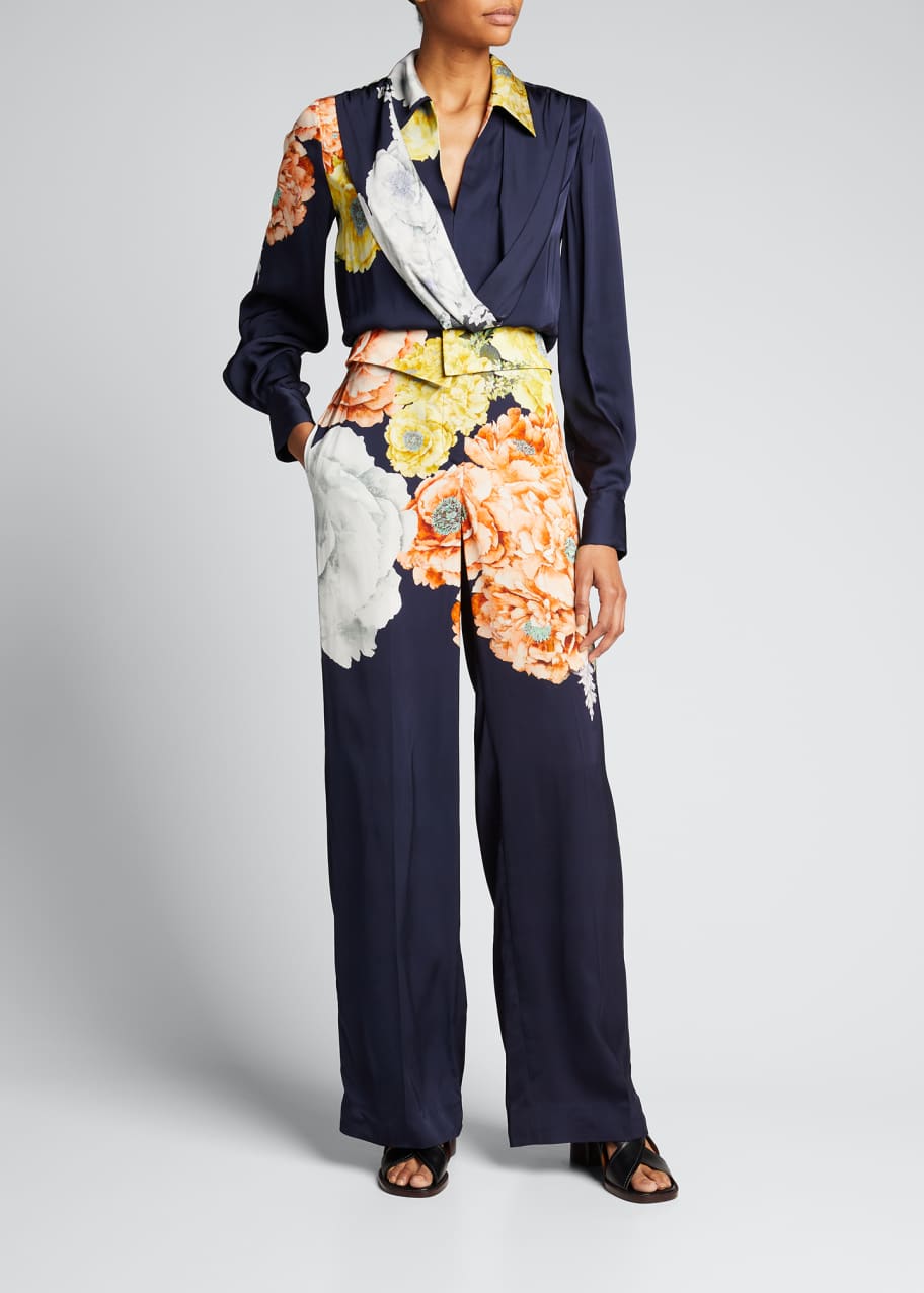 Floral Trousers by Jason Wu Collective for $60