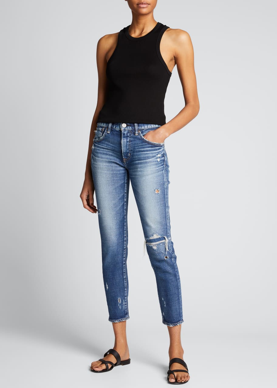 MOUSSY VINTAGE Lenwood Ankle Skinny Jeans - Bergdorf Goodman