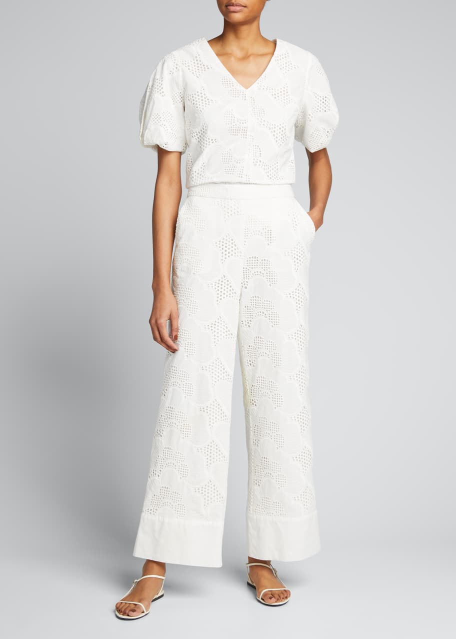 Milly wide online leg pants