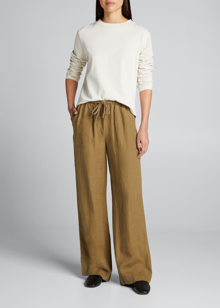 Vince wide leg pull on pants outlet