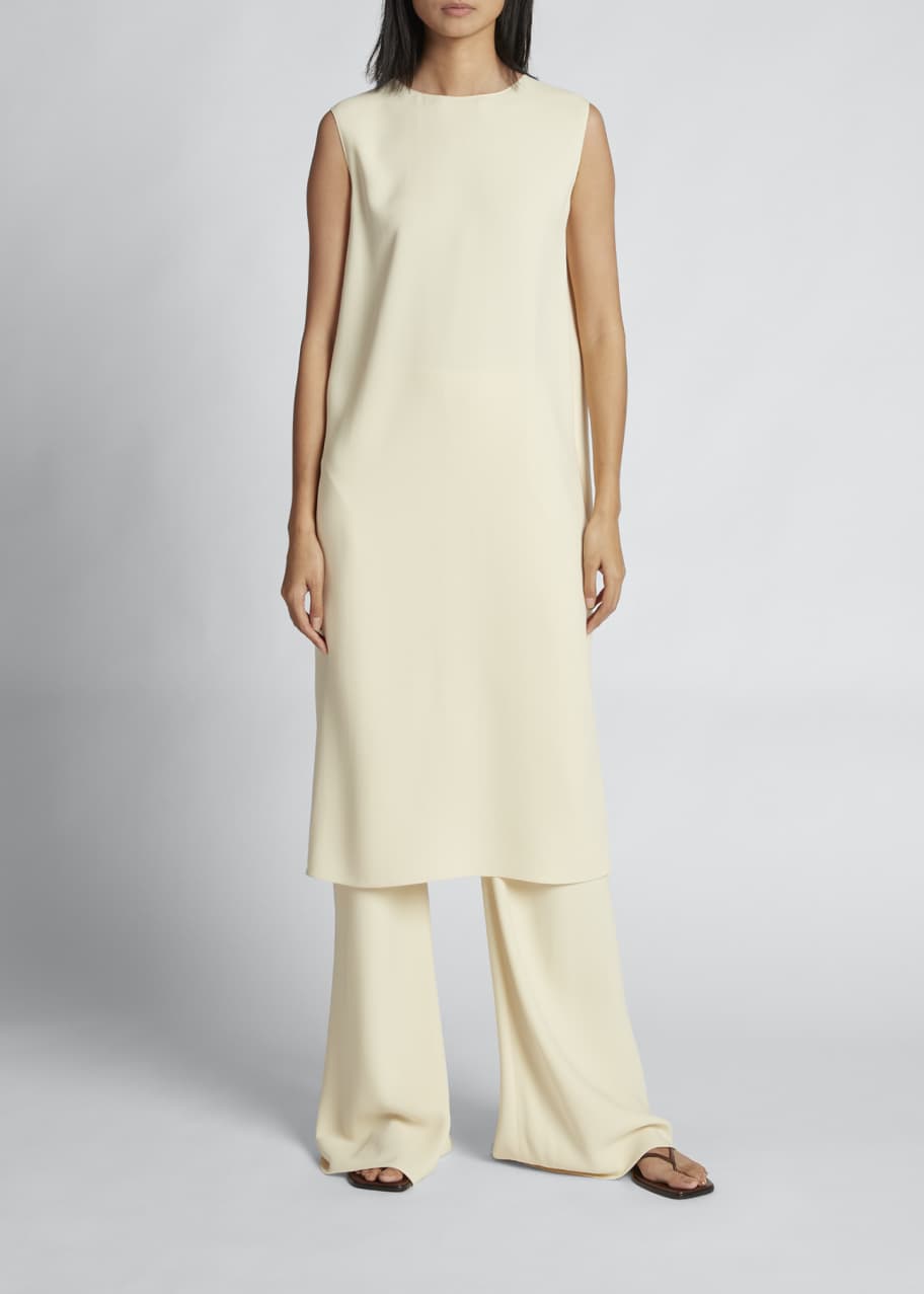 the row dress The Row - Women's Fanny Dress in Wool - Black