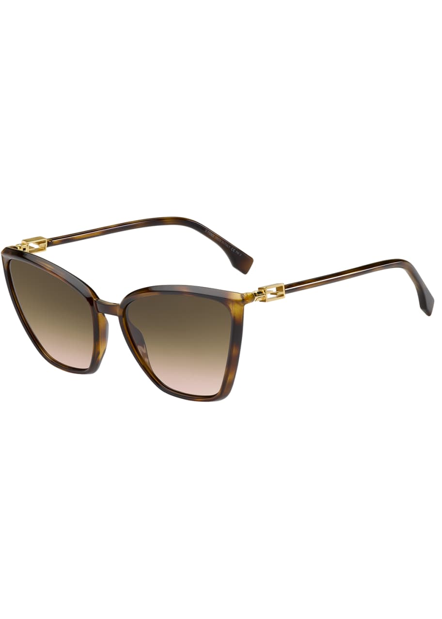 dramatic cat eye sunglasses