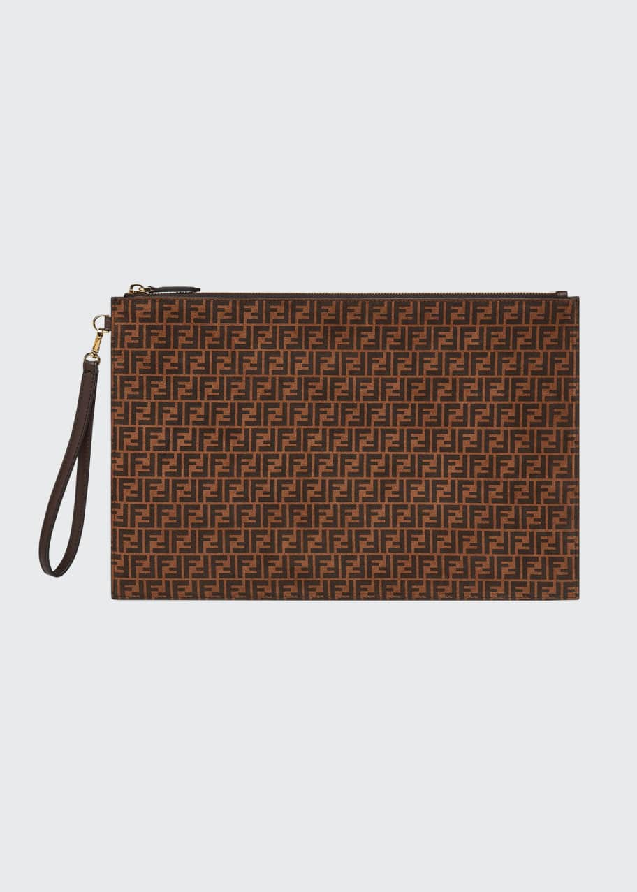 Large fendi pouch new arrivals