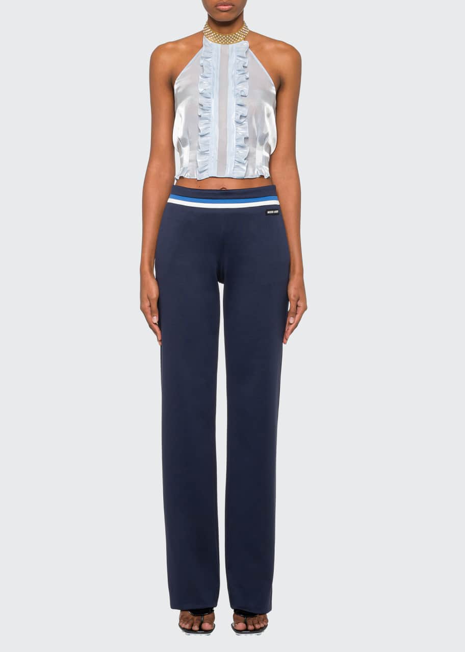 Miu miu hotsell track pants