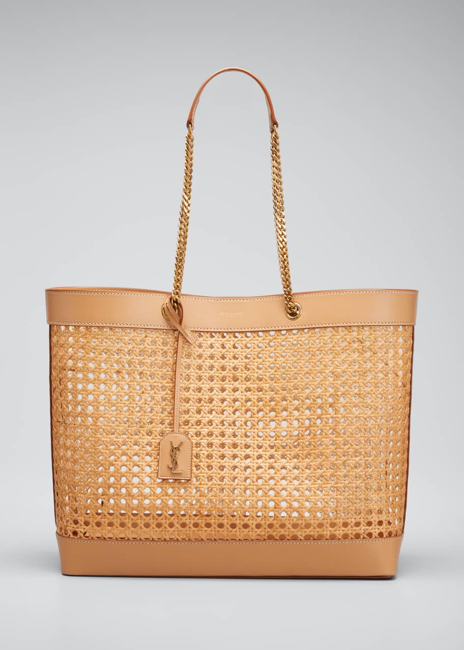 Ysl perforated outlet tote