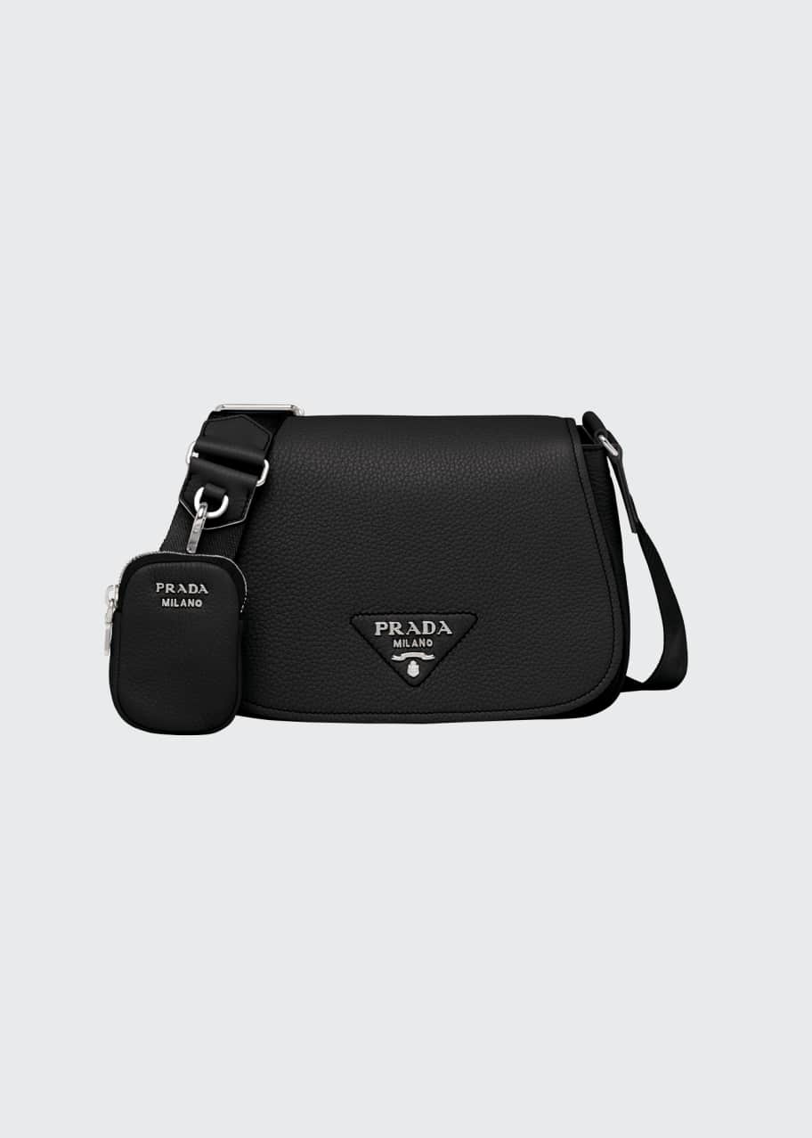 Daino Soft Leather Saddle Shoulder Bag