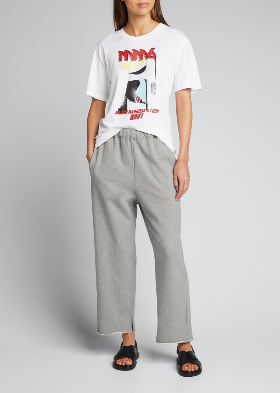 Sweatpants wide ankle sales