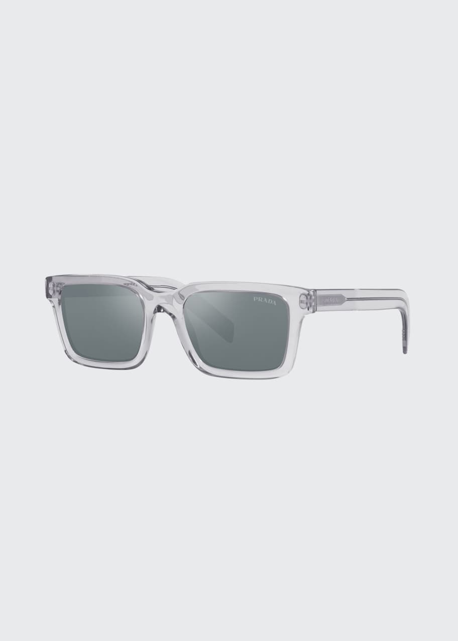 Prada clear sunglasses discount