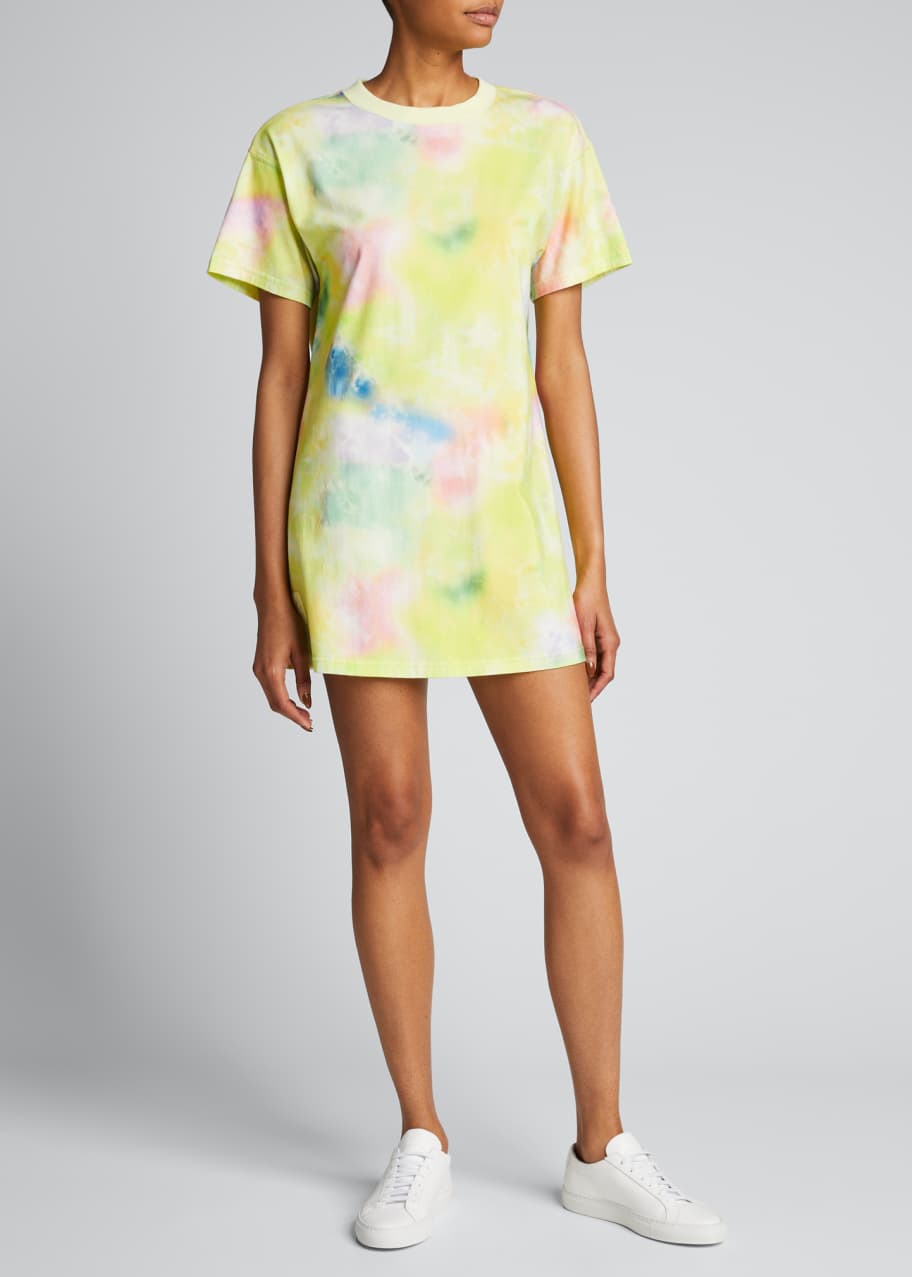 Drop shoulder on sale t shirt dress