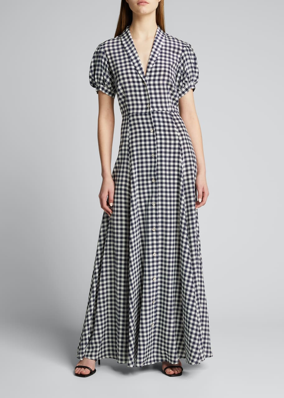 Caroline constas gingham dress sales