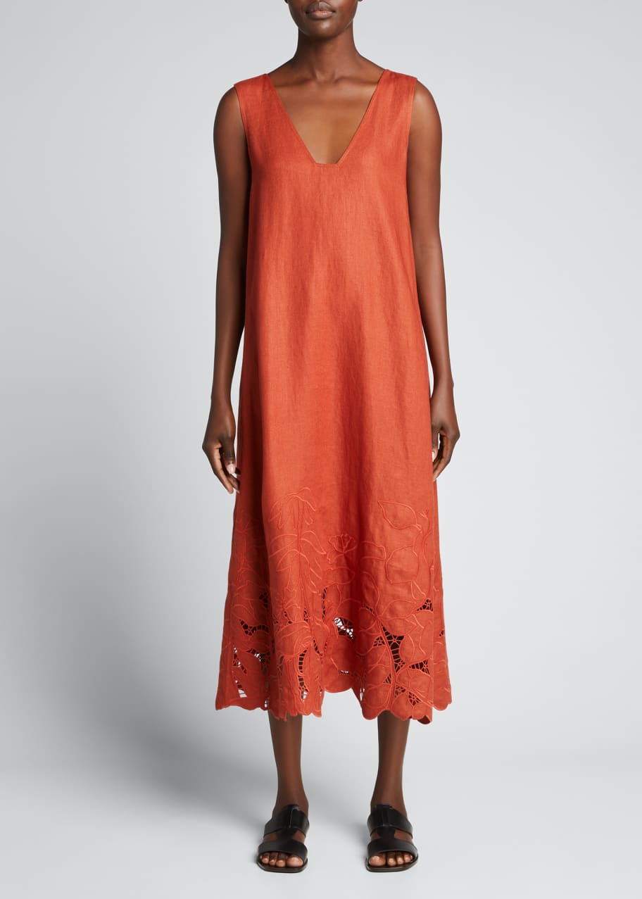 Lafayette 148 linen dress online