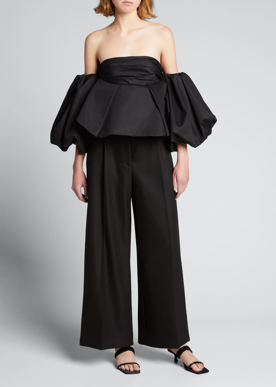 人気 ブランド 服をチェック - 最新トレンドファッション Katerina Khaite Strapless Sleeves Detachable w/ Top トップス