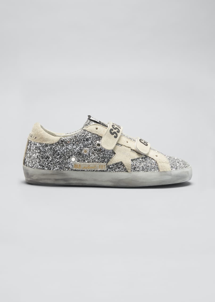 Golden goose old school glitter clearance