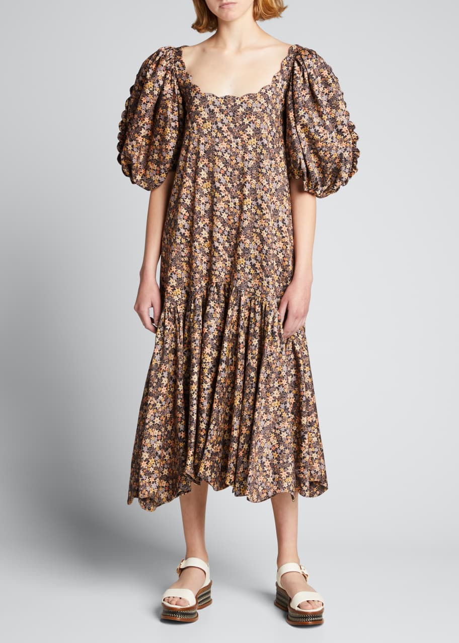 knee length dresses for ladies WW37864] KIKA VARGAS main image 0