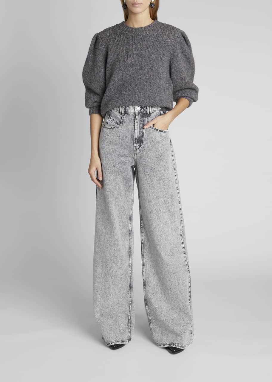 Isabel marant online puff sleeve sweater