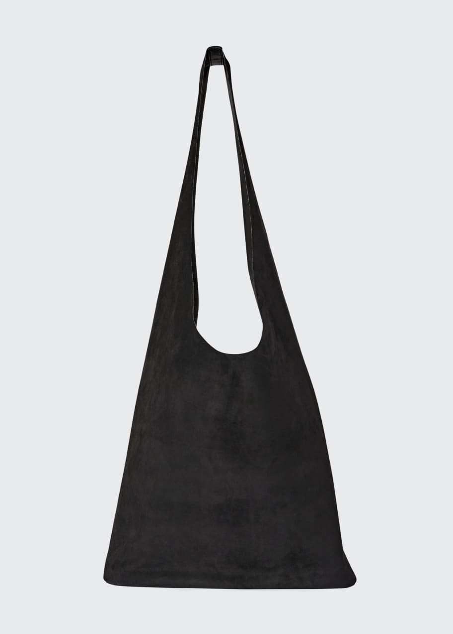 THE ROW Bindle Three Shoulder Bag in Suede - Bergdorf Goodman