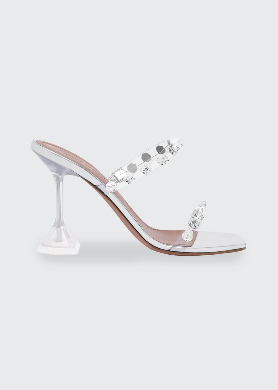 Amina muaddi julia sandal top