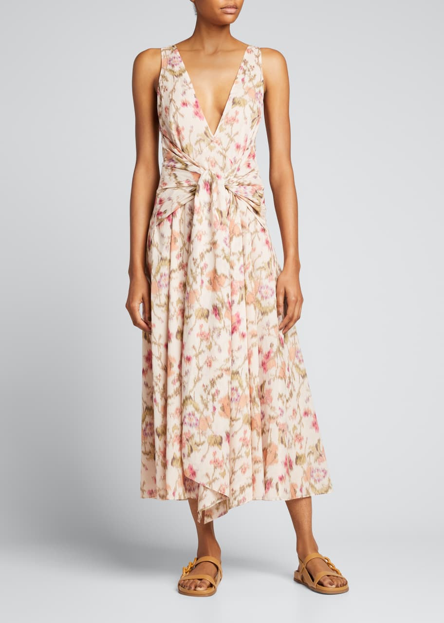 strapless open back dress Rebecca Taylor main image 1