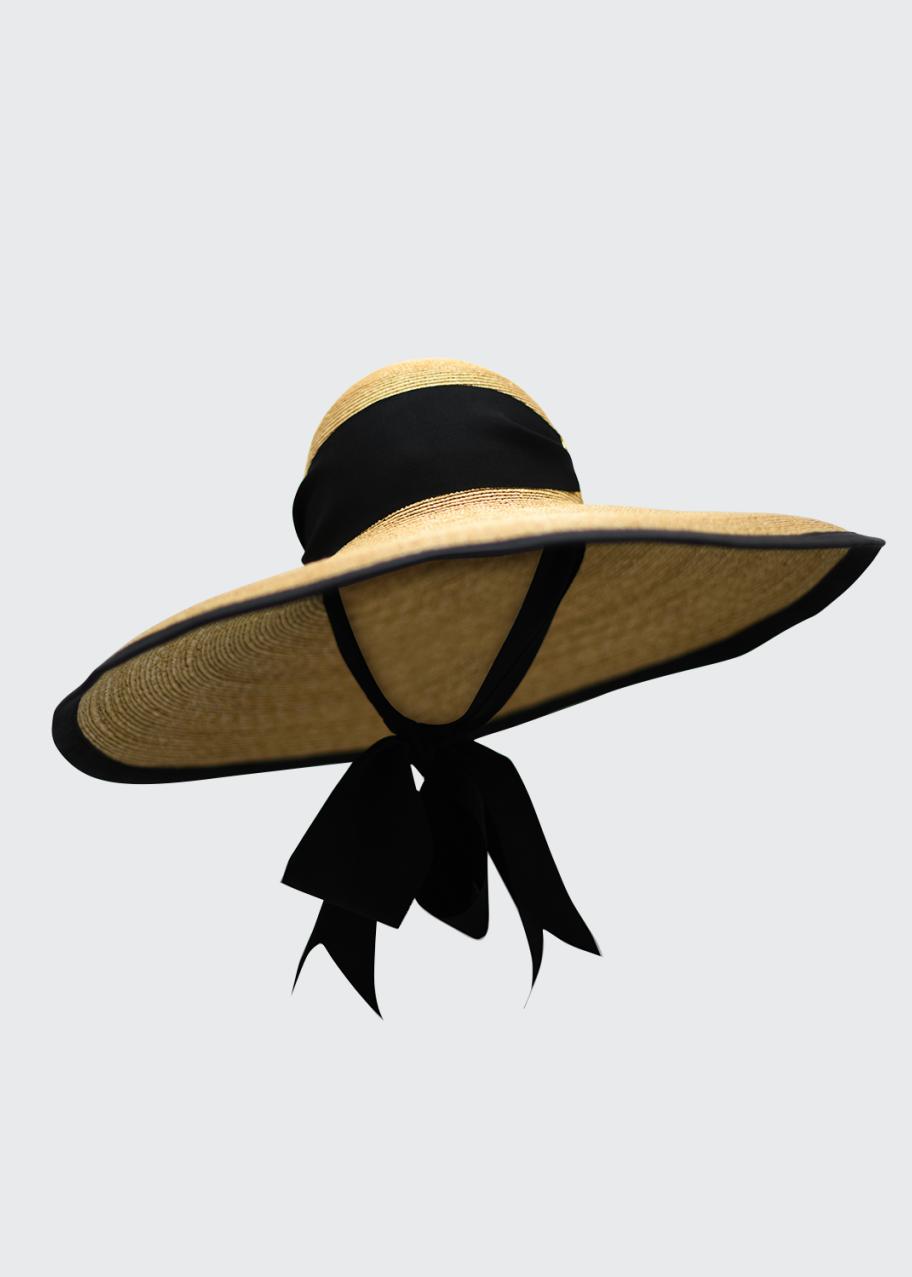 Kokin Streamers Straw Sun Hat - Bergdorf Goodman display picture 2