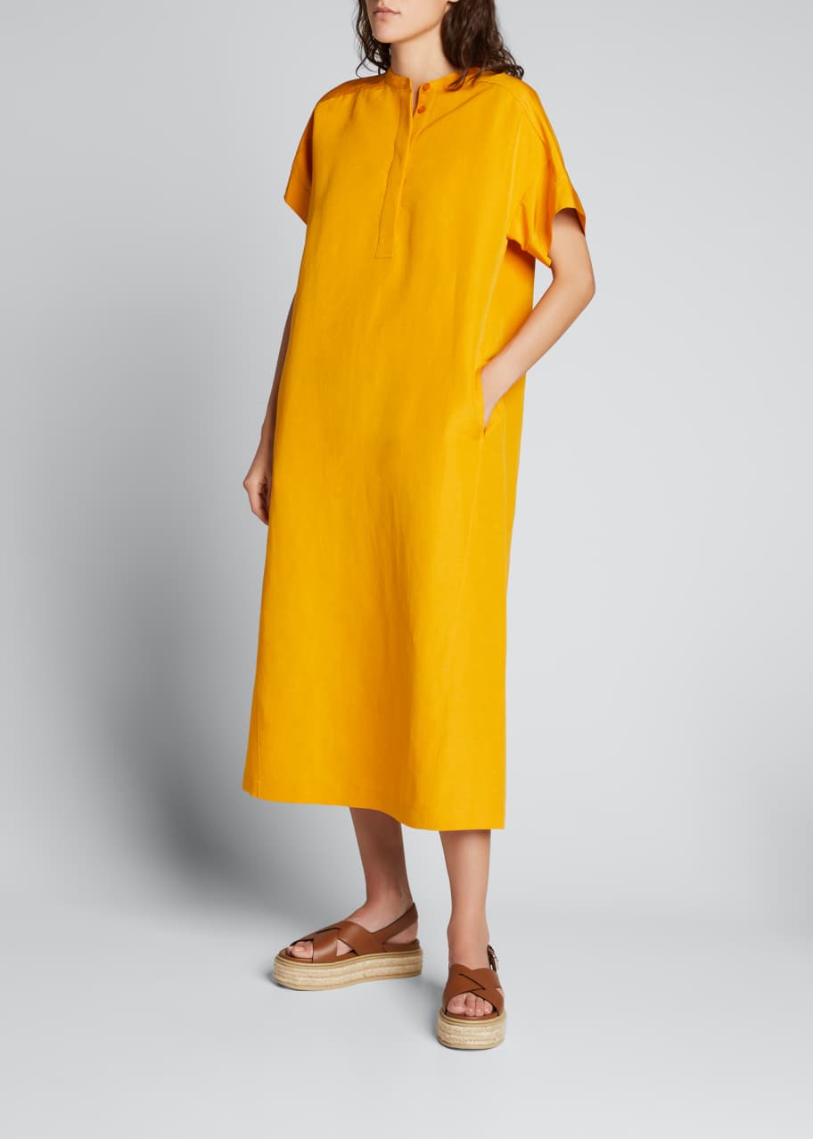 knee length dresses for ladies Ayden Midi Dress - White