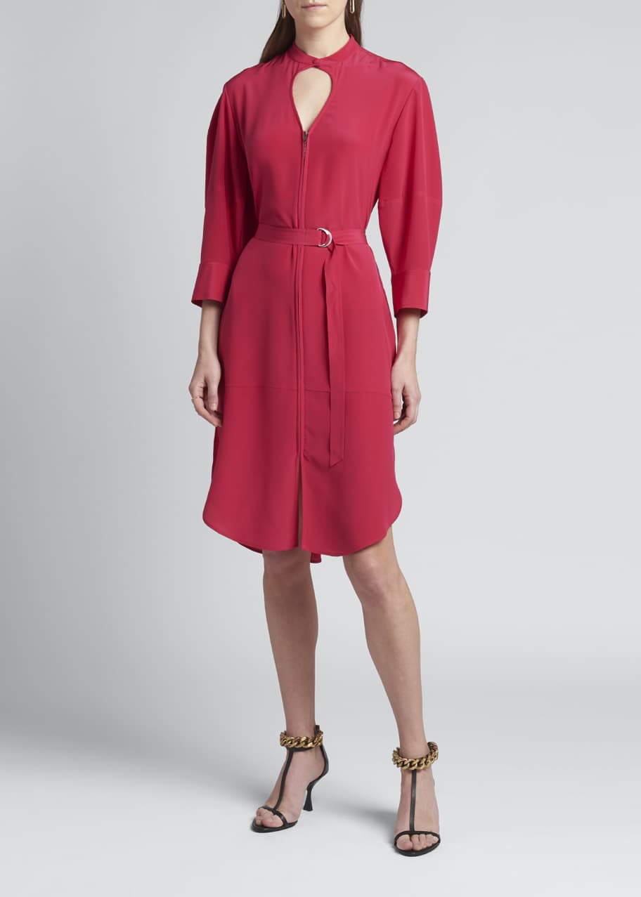 Stella mccartney belted keyhole dress on sale