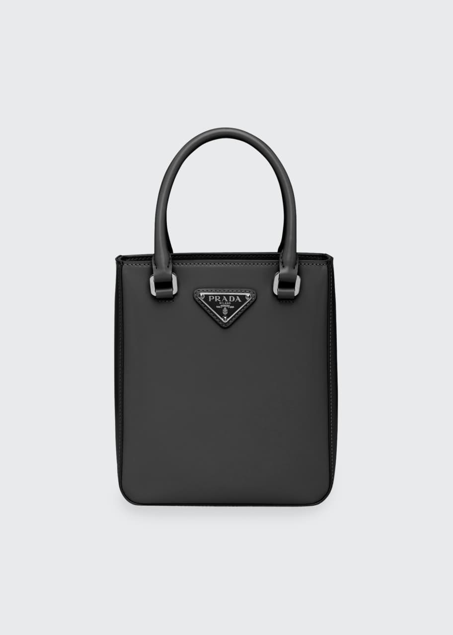 Prada Small Leather Crossbody Tote Bag Bergdorf Goodman