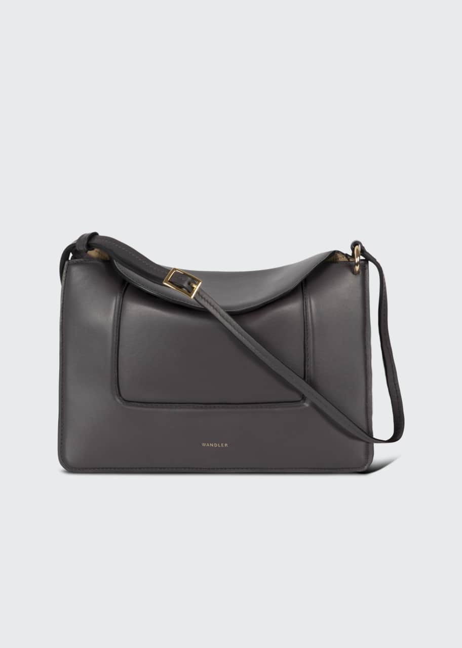 Wandler Penelope Italian Leather Flap Shoulder Bag Bergdorf Goodman