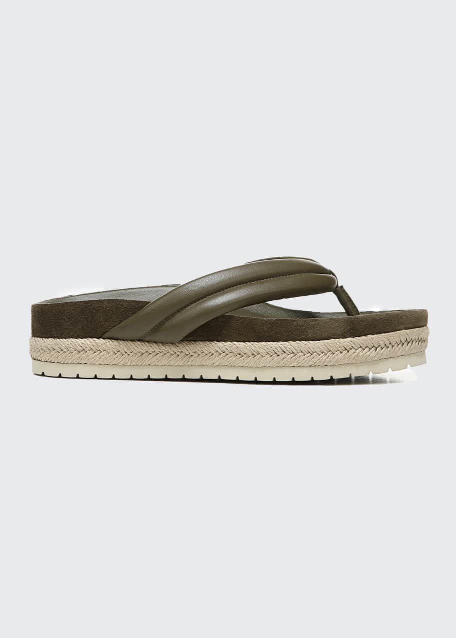 Vince Forrest Padded Thong Flatform Sandals Bergdorf Goodman