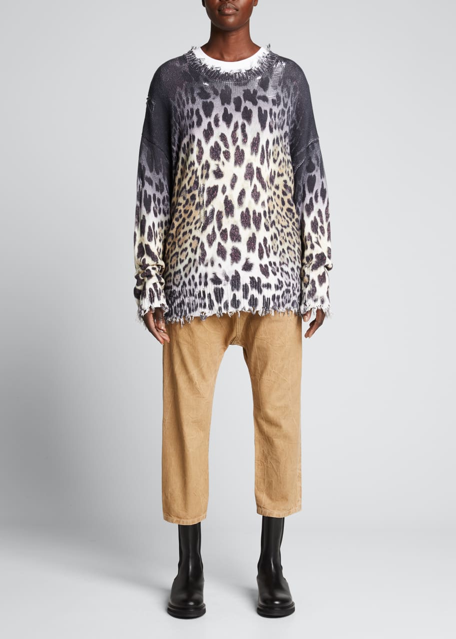 R13 leopard sweater shop