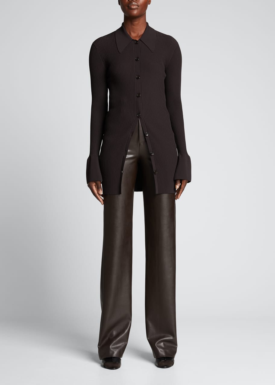 A.L.C. Eleanor Ribbed Cardigan Bergdorf Goodman