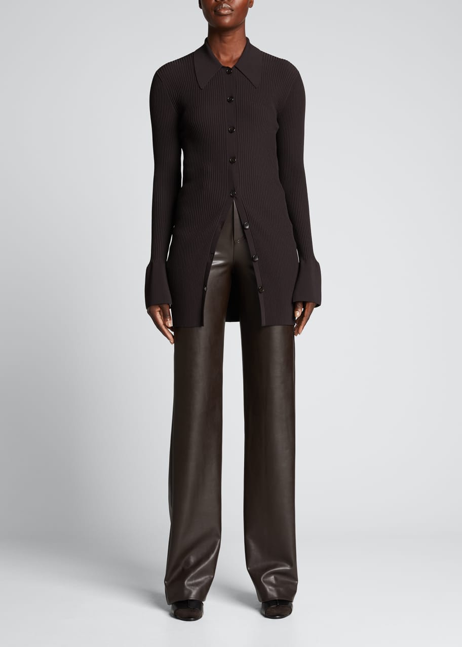 A.L.C. Eleanor Ribbed Cardigan Bergdorf Goodman