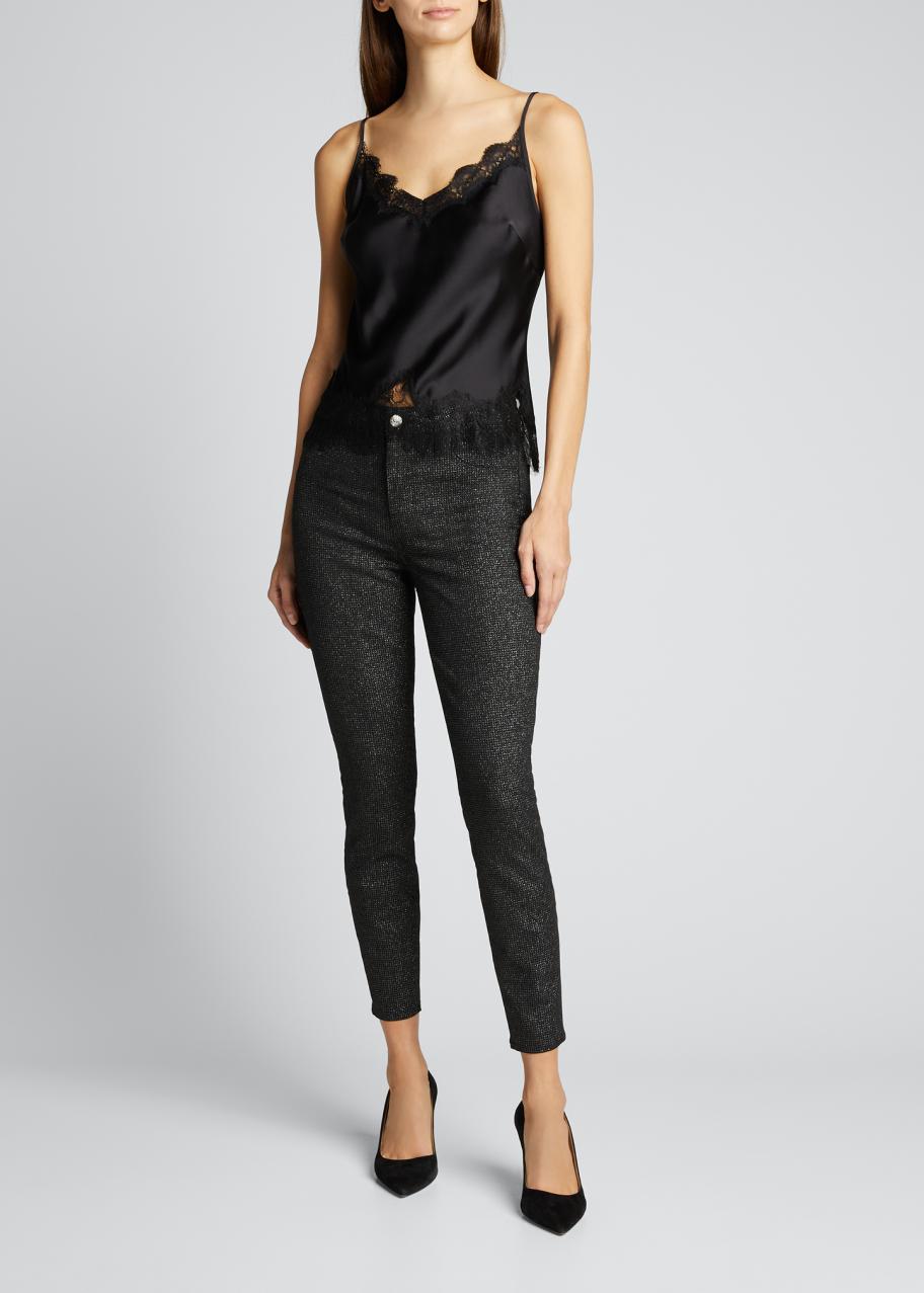 Jeans L'Agence Margot Skinny Vita Alta, Lavaggio Medio, Stretch, Taglia 25