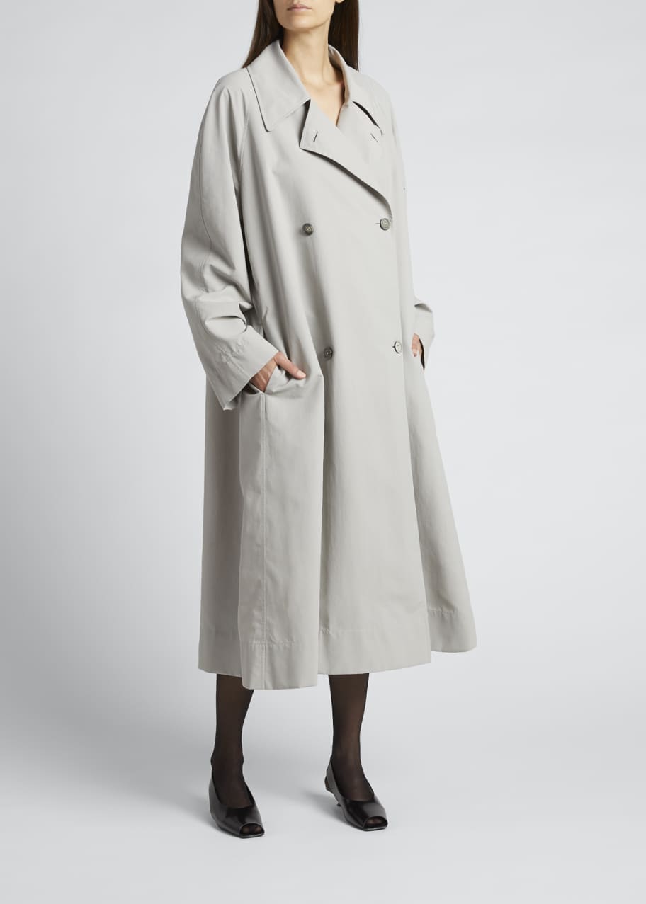 THE ROW Agathan A Line Trench Coat Bergdorf Goodman